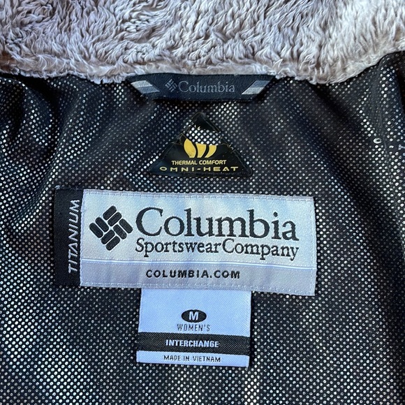 Women’s Columbia Titanium Interchange Jacket Navy Size Medium - Picture 4 of 8